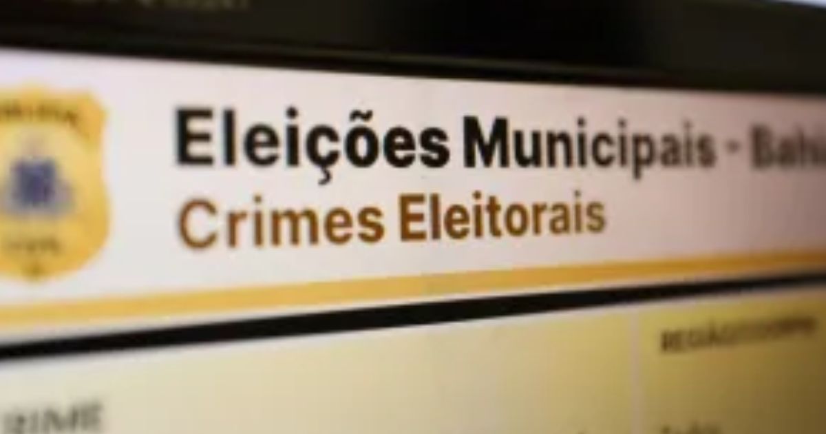 Polícia Civil registra 49 crimes eleitorais em 33 municípios da Bahia