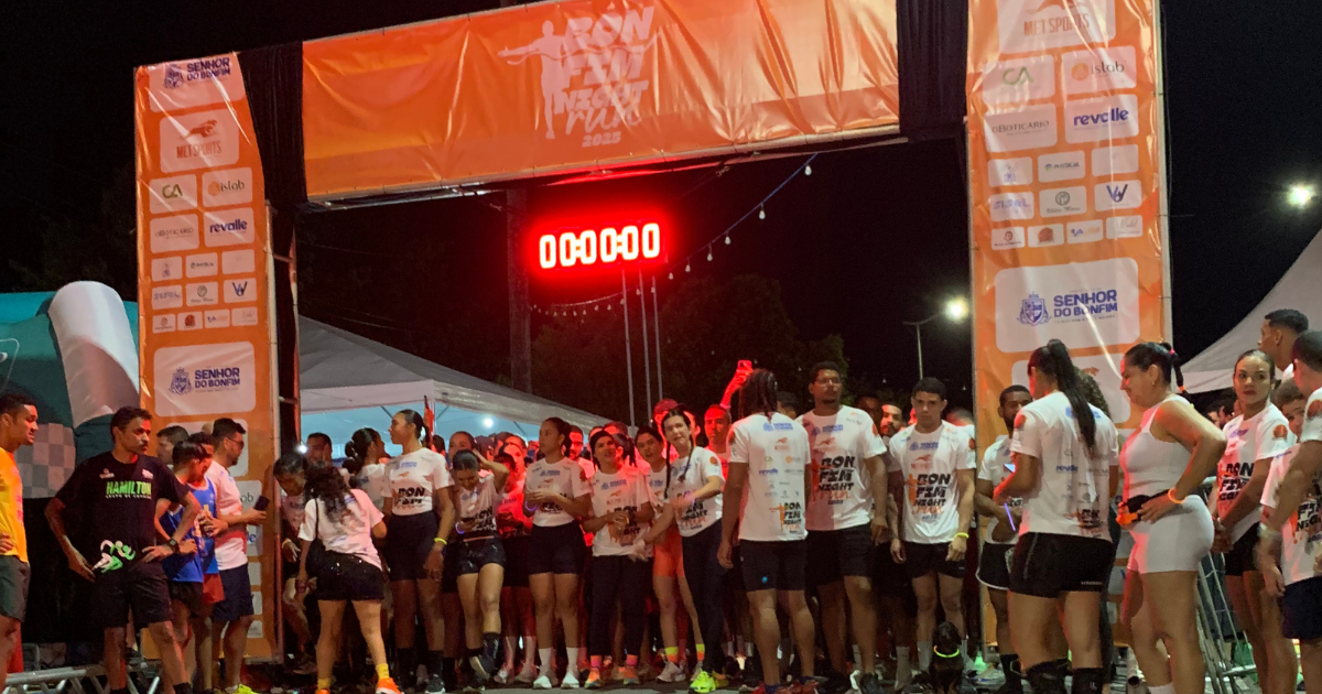Bonfim Night Run 2025 emociona e transforma ruas de Senhor do Bonfim em palco de superação