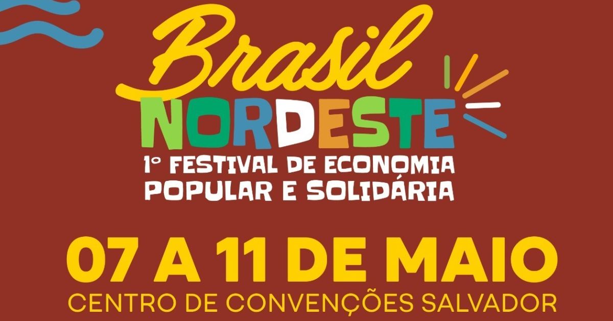 CESOL-PDM representa Senhor do Bonfim no 1º Festival Nordestino de Economia Popular e Solidária, em Salvador