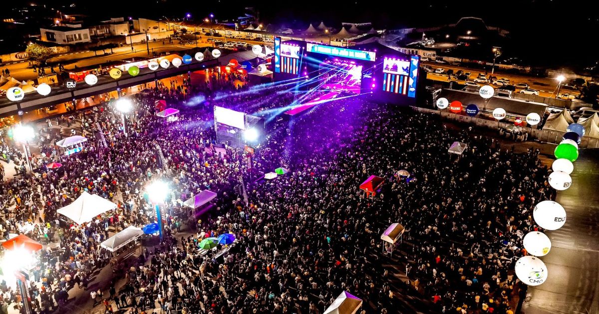 Quarta noite do São João de Bonfim leva multidão ao Parque da Cidade